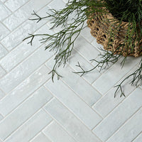 Marlborough Parquet Cotton White Gloss Finish
