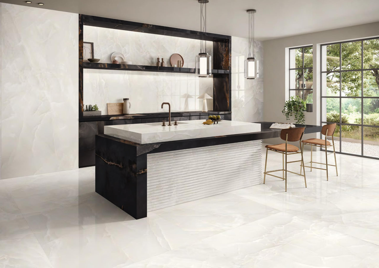 Onici Onyx Ivory (Full Lappato)