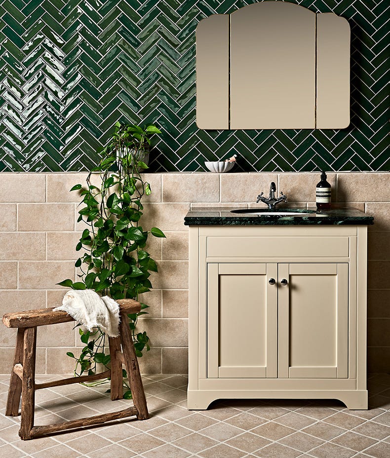 Petite Porcelain Green