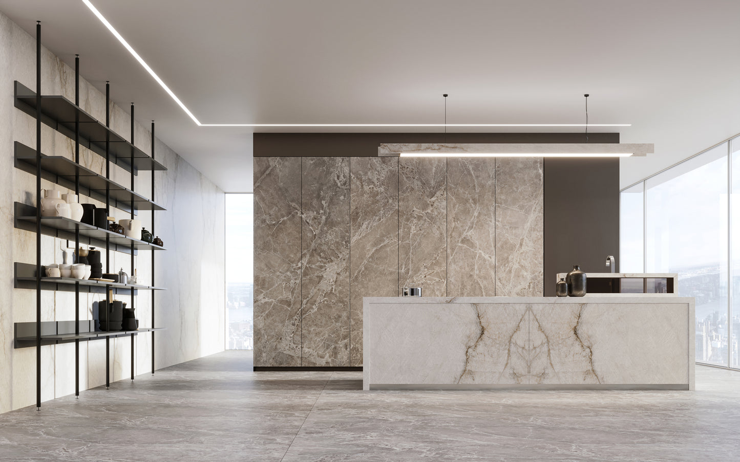 Marmi Moon Grey (Full Lappato)