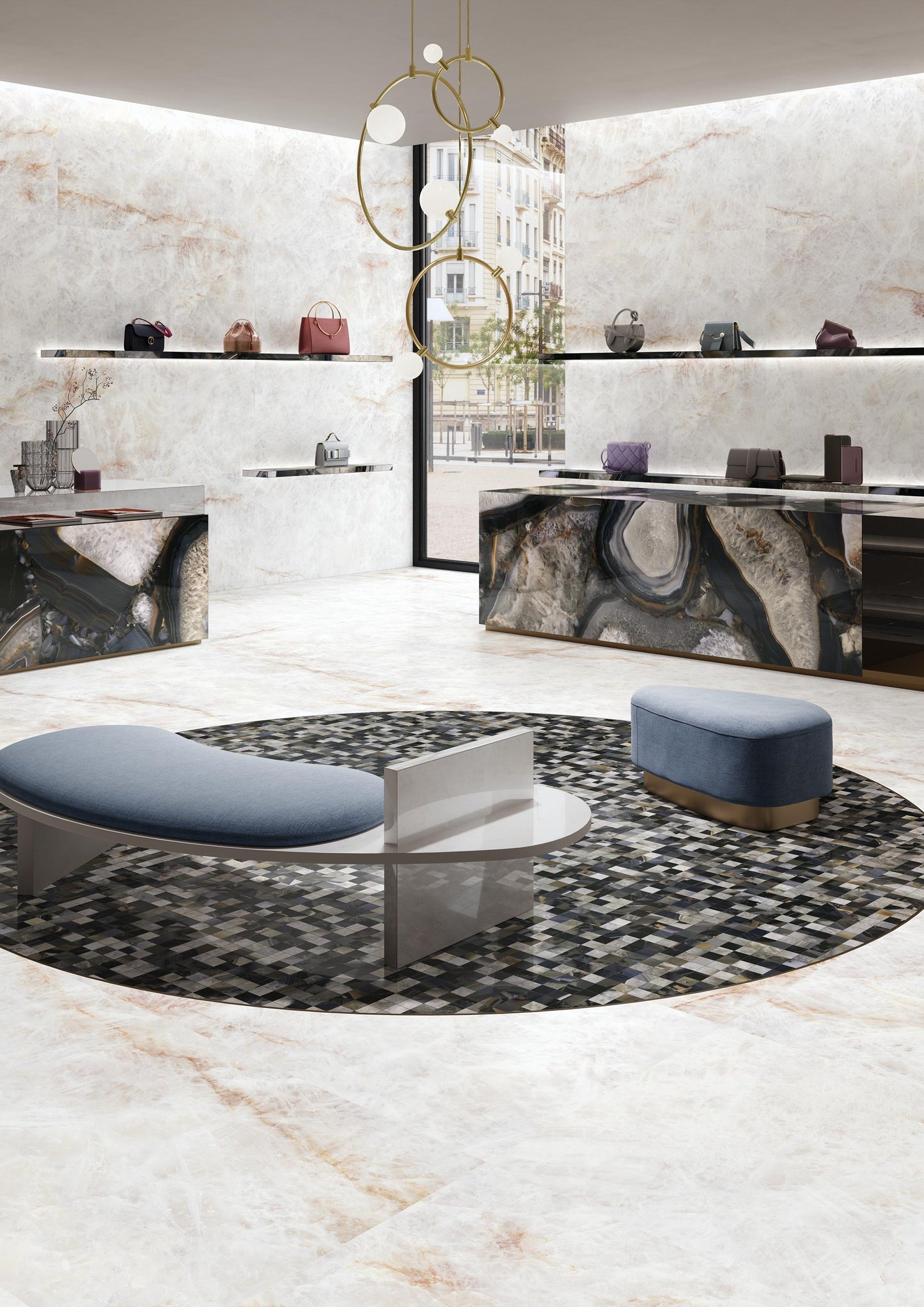Marmi Crystal Ambra (Full Lappato)