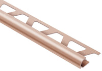Schluter Rondec RO - AK - Satin Copper Anodised Aluminium