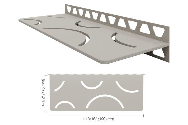 Schluter Shelf W S1 Curve Design