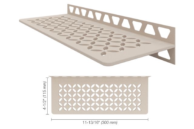 Schluter Shelf W S1 Floral Design