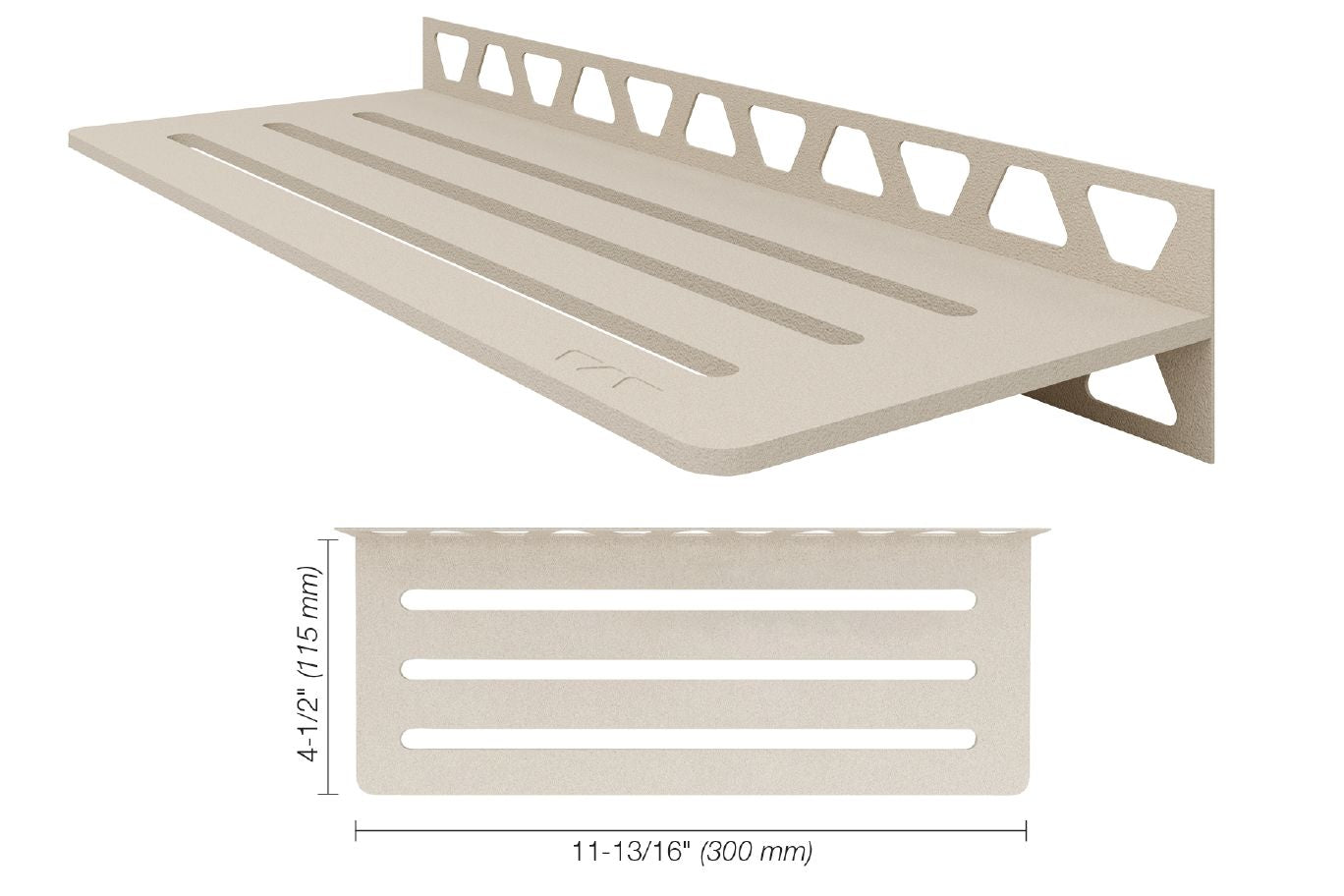 Schluter Shelf W S1 Wave Design