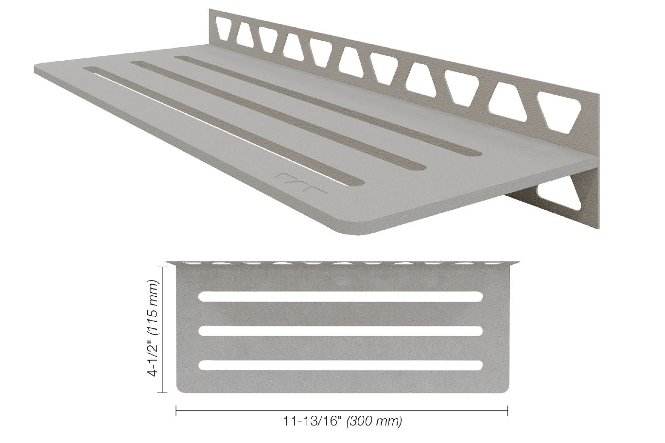 Schluter Shelf W S1 Wave Design