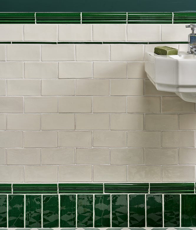 Seaton White Sands Crackle Glaze Finish