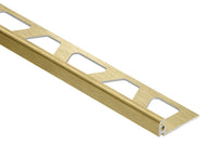 Schluter Jolly J - AMGB - Brushed Brass Anodised Aluminium