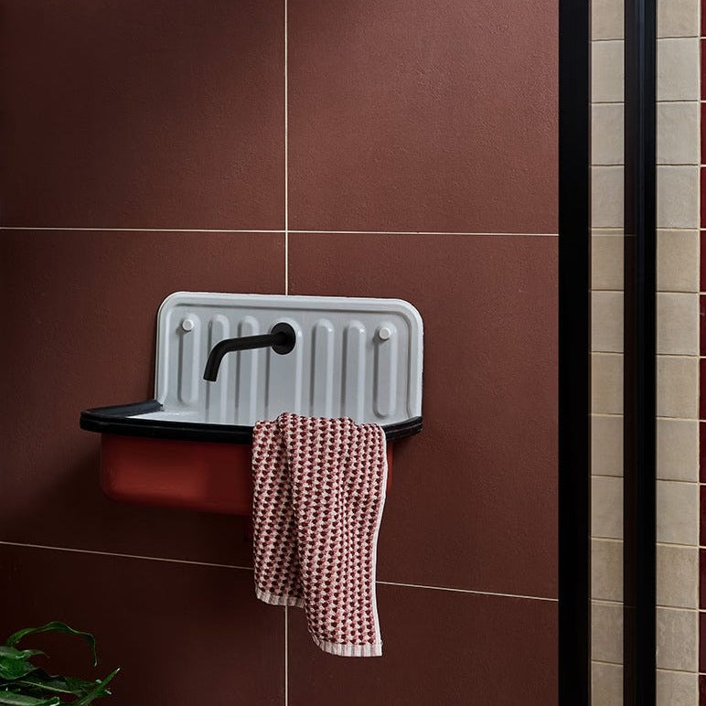 Stucco Red Textured Finish