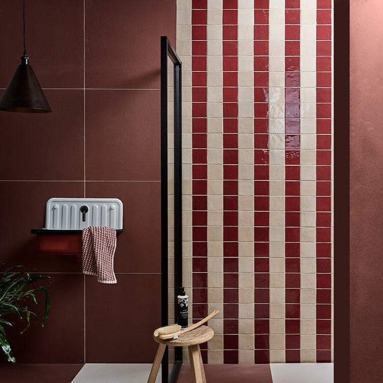 Stucco Red Textured Finish