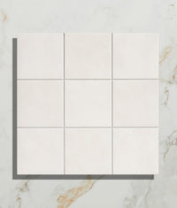 Victorian Style Floor Cotton White Field Textured Finish