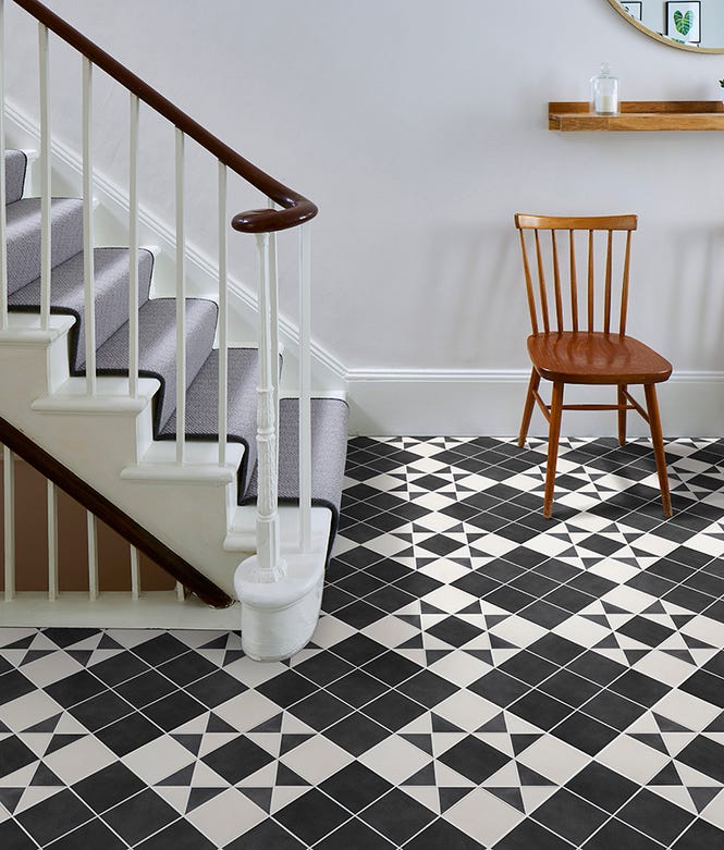 Victorian Style ™ Porcelain Anthracite Field