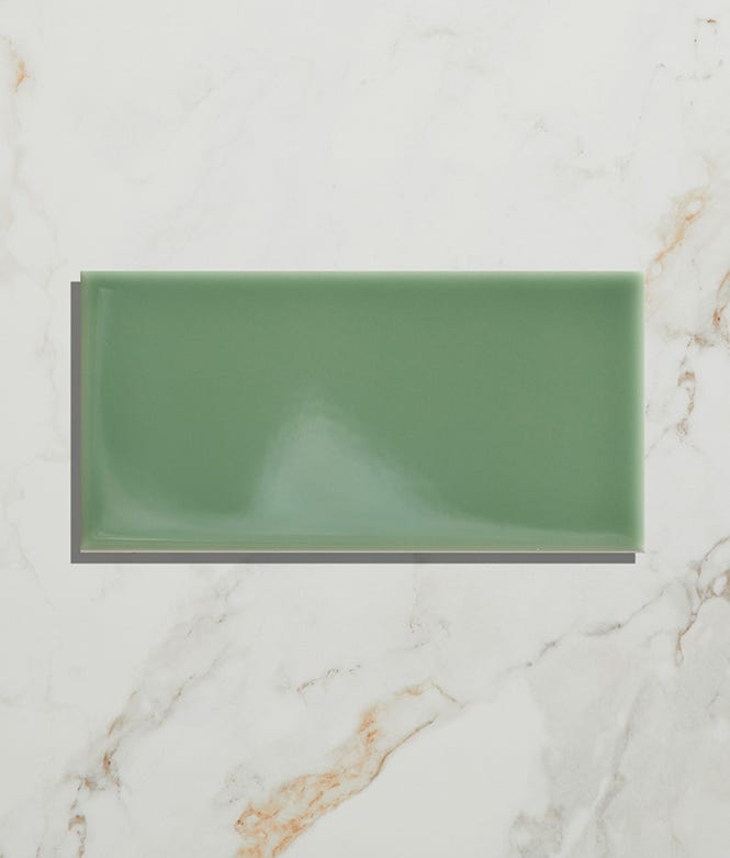Victorian Style Cabbage Green Metro Gloss Finish