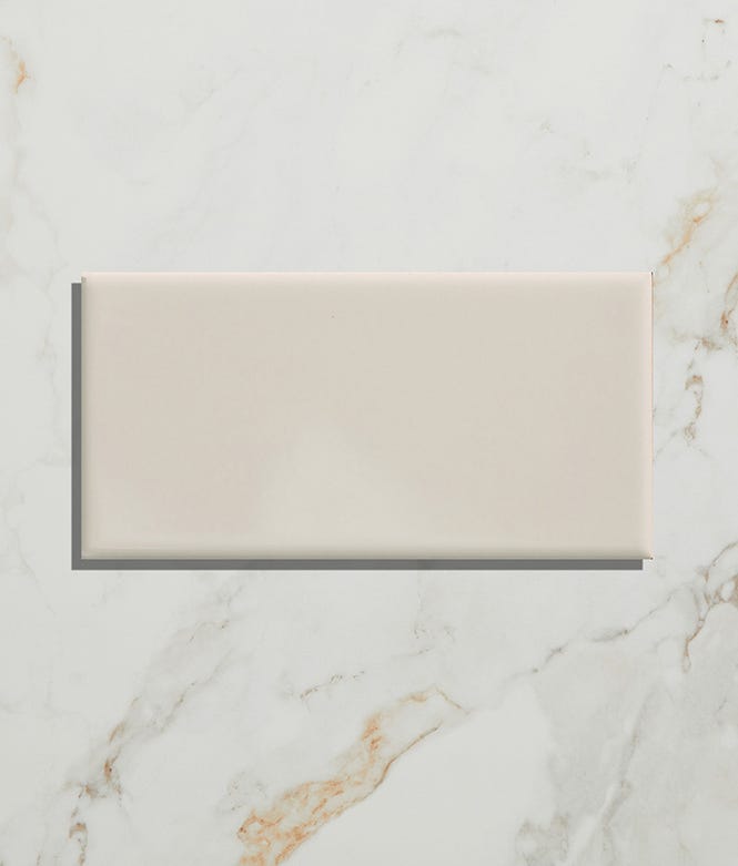 Victorian Style Cotton White Metro Gloss Finish