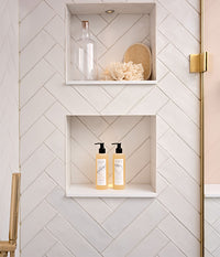 Carter White Gloss Finish