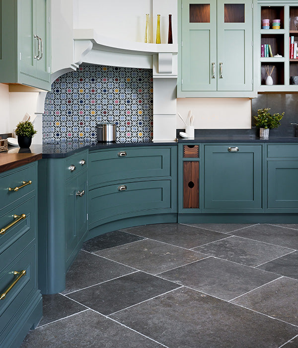 Corfe Limestone Tumbled Finish