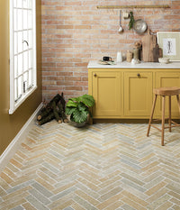 Trusloe Limestone Parquet Seasoned Finish