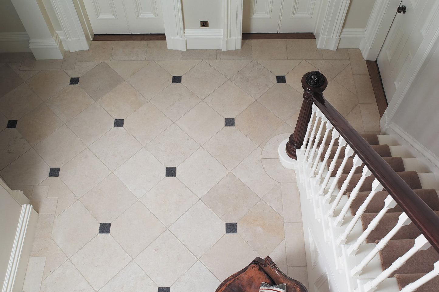 Mallory Limestone Tumbled Finish