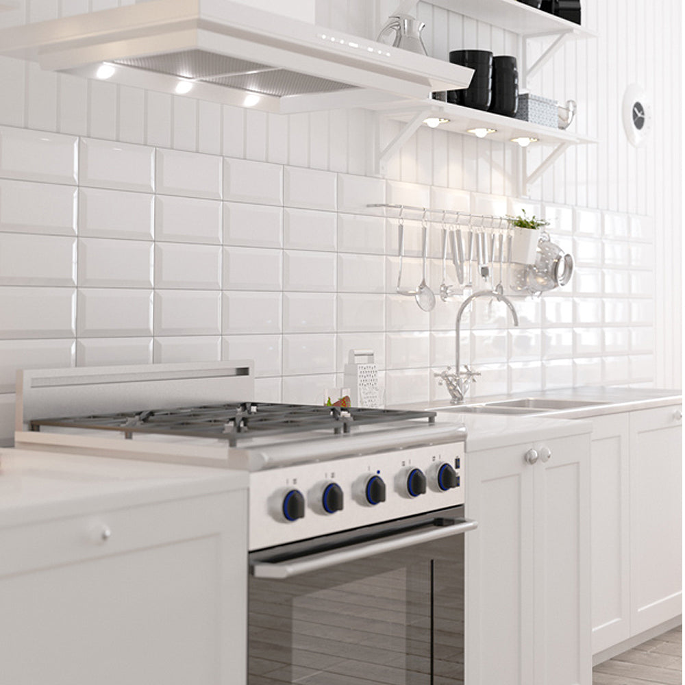 Bevel Gloss White