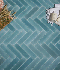 Medina Brick Aqua Matt Finish