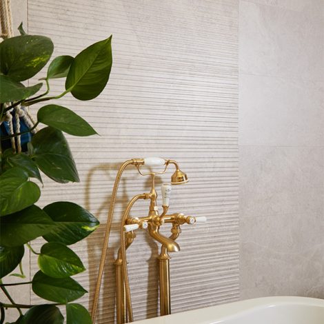PORTARE Riverside Wall Linear Perla Satin Finish