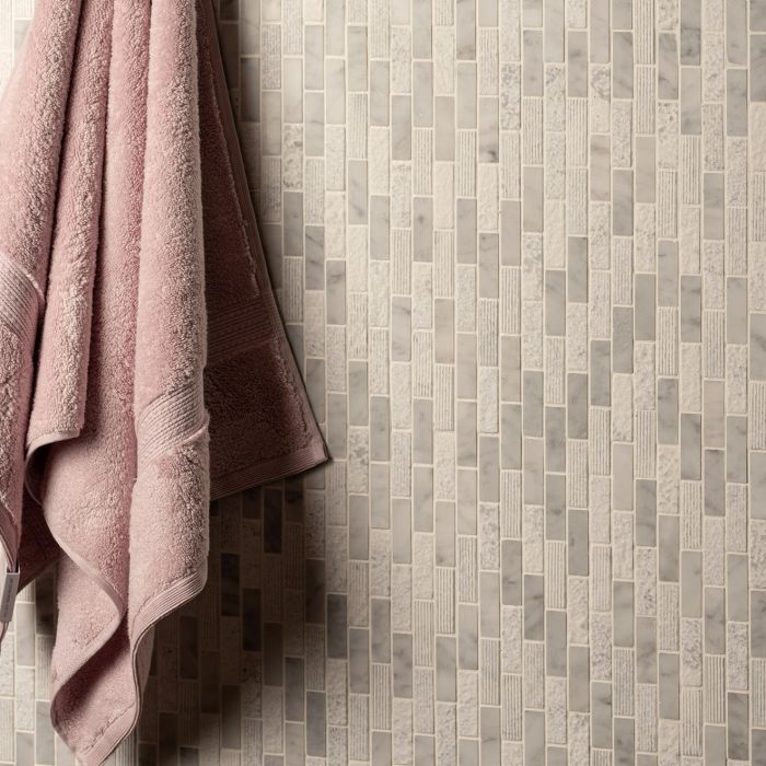 Nares Brickbond Marble Mosaic