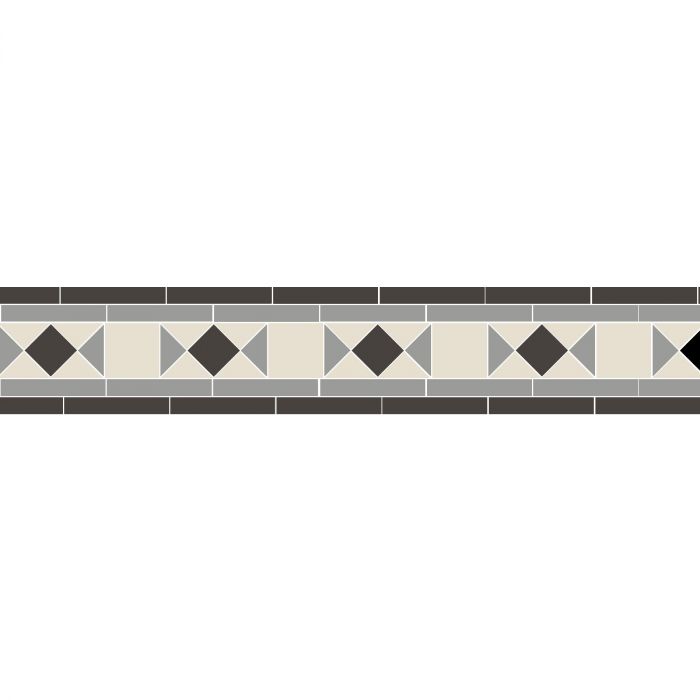 Conrad - Black, Dover White & Grey
